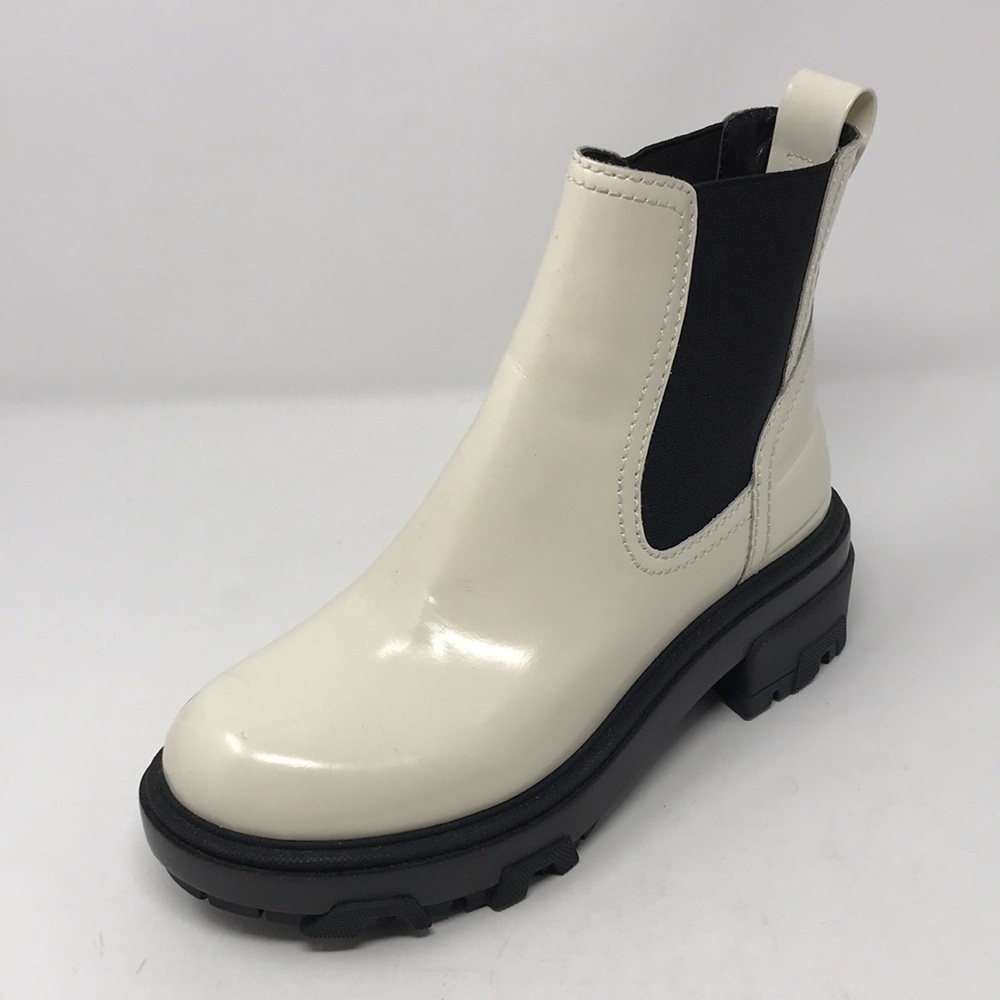Rag & Bone White Leather Shaye Boots - Picture 2 of 9